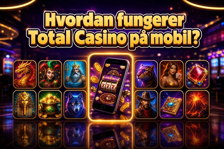 Hvordan fungerer Total Casino på mobil?