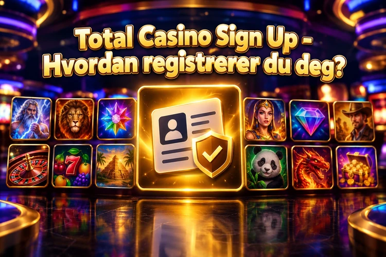 Total Casino Sign Up - Hvordan registrerer du deg?