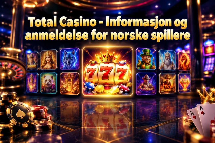 Total Casino - Informasjon og anmeldelse for norske spillere