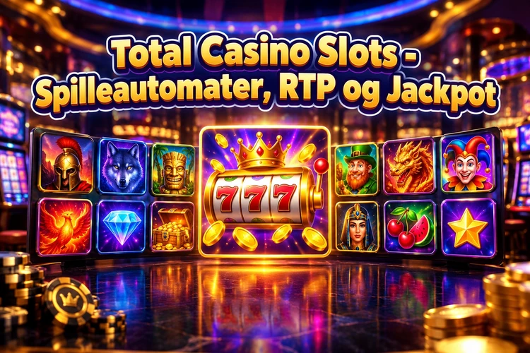 Total Casino Slots - Spilleautomater, RTP og Jackpot